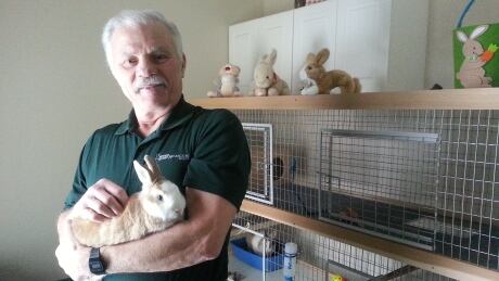 Bob Sherman has become a passionate rabbit owner in his retirement. BobSherman-1