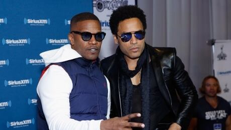 Lenny Kravitz (right) will be performing during the halftime show at the Super Bowl on Sunday. Lenny Kravitz