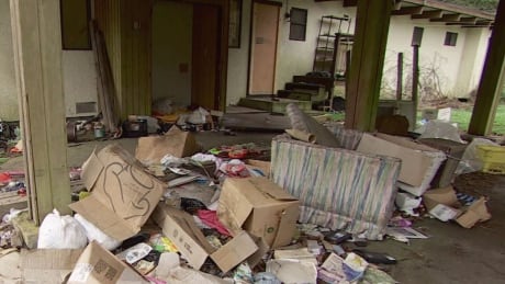 Residents in this Surrey neighbourhood say developers are buying up older properties in Woodward's Hill area, and then letting them sit unoccupied while they wait for them to be demolished. Abandoned homes