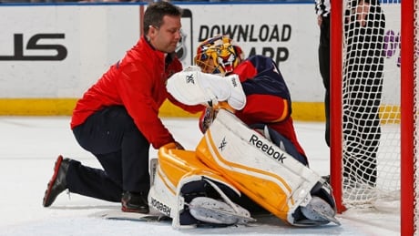 Panthers Goalie Luongo Returns Against Leafs In Bizarre Game Panthers Goalie Luongo Returns Against Leafs In Bizarre Game