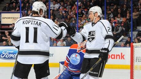 Kings End 3-game Slide With Win Over Oilers Kings End 3-game Slide With Win Over Oilers