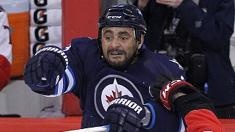 Jets' Dustin Byfuglien injured