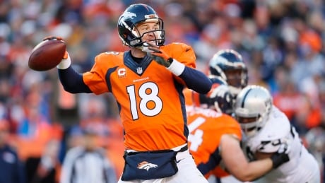 Veteran quarterback Peyton Manning signed a revised contract with the Denver Broncos following speculation of retirement after his 17th NFL season. Raiders Broncos Football