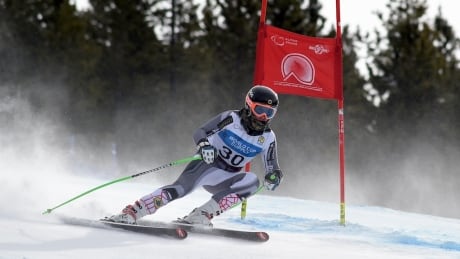 Mac Marcoux won a silver in the men's super-G on Thursday at the IPC alpine skiing World Championship in Panorama, B.C., a day after winning gold in the downhill with his brother B.J.
Mac Marcoux