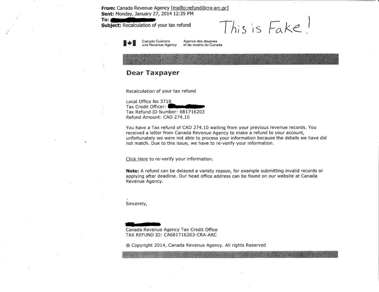 canada revenue agency address change canada revenue agency address change