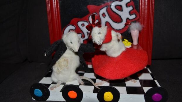 12-year-old Mackenzie McCarty stuffs dead mice, then she re-creates movie scenes with them.
