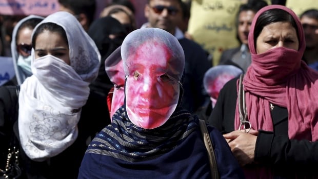 Afghan woman falsely accused of burning a Quran