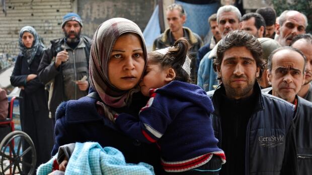 The Palestinian Yarmouk refugee camp in Damascus, which is under siege by Syrian government forces fighting rebels, has received its first relief supplies since the beginning of December. The aid was delivered by the United Nations Relief and Works Organization (UNRWA) on March 5th, 2015.