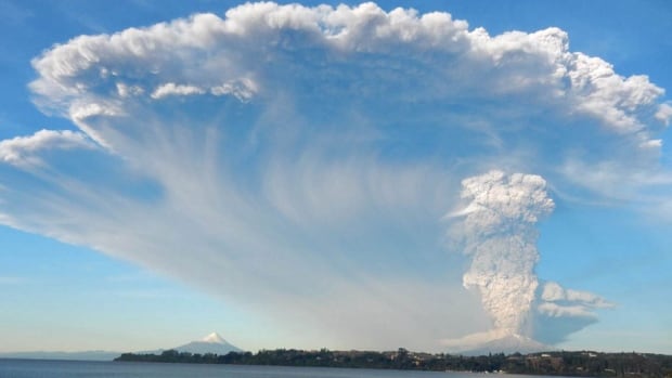 Donna Wanless had been hiking the Osorno volcano in Chile and was taking the local bus back to Puerto Varas when, 25 kilometres away, another volcano, Calbuco, erupted. She took this dramatic photo of the massive plume emanating from the volcano, which could be seen as far away as neighbouring Argentina.