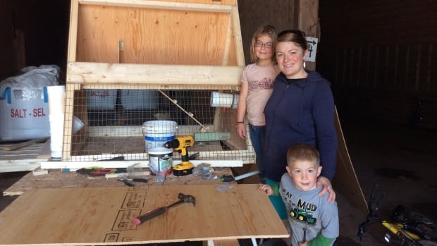 Sally Bernard of Barnyard Organics is offering a chicken rental program on P.E.I. this summer.