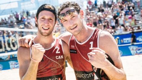 Josh Binstock and Sam Schachter, both of Richmond Hill, Ont., will represent Canada in beach volleyball competition at the Pan Am Games in Toronto. josh-binstock.jpg