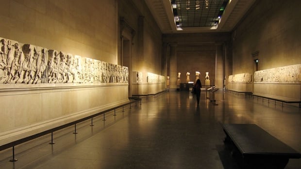 The Parthenon Marbles were removed from Greece by the British in the early 1800s. Greece has continually called for their repatriation, though there is no international authority that can enforce it.