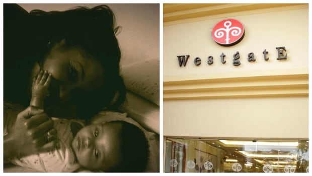 Fatima Abdul-Rahman with her baby. Ms. Abdul-Rahman worked at the Westgate Mall and survived the 2013 attack there. (Photo: Facebook, Twitter)