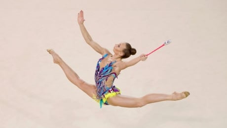 Canada's Patricia Bezzoubenko, won the silver medal in the rhythmic gymnastics clubs event at the Pan Am Games on Monday. Patricia-Bezzoubenko-620