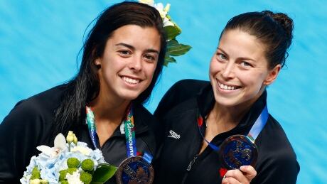 Canada's Meaghan Benfeito and Roseline Filion secured their spot in the 2016 Rio Olympics with a second place finish at the FINA World Championships. benfeito-filion.jpg