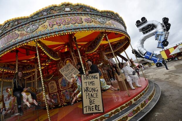 BRITAIN-BANKSY/THEMEPARK