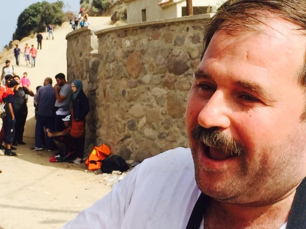 Syrian refugee Montaser al-Sayaf