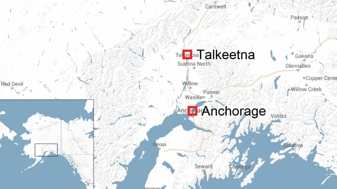 Magnitude4.3 earthquake hits 160 km north of Anchorage, Alaska North
