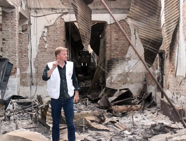 Afghanistan Bombed Hospital