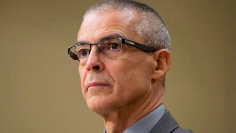 CSIS director Michel Coulombe waits to appear at the Senate national security committee meeting to discuss Bill C-51, the anti-terrorism Act, in Ottawa, Monday, April 20, 2015. THE CANADIAN PRESS/Adrian Wyld Michel Coulombe