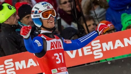 Daniel-Andre Tande of Norway won the first individual ski jumping event of the new World Cup season on Sunday in Germany. daniel-andre-tande151122