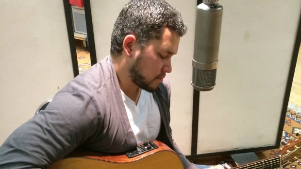 Don Amero performs in the Unreserved studio.