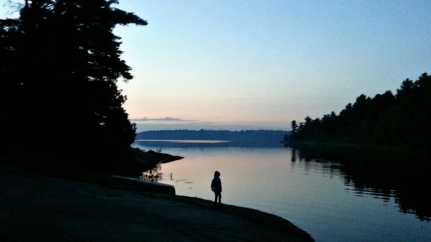 A view of Grundy Lake Provincial Park.