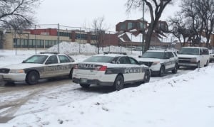 Police cars