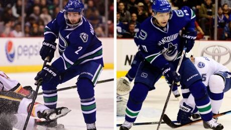 Both Daniel Hamhuis (left) and Radium Vrbata (right) were considered great trade bait for the Vancouver Canucks. Neither player was dealt before the deadline, to the dismay of most of the Canucks fanbase. Both Daniel Hamhuis and Radim Vrbata were expected to be dealt today