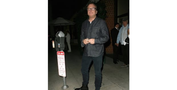 Tom Arnold Outside Mr. Chow