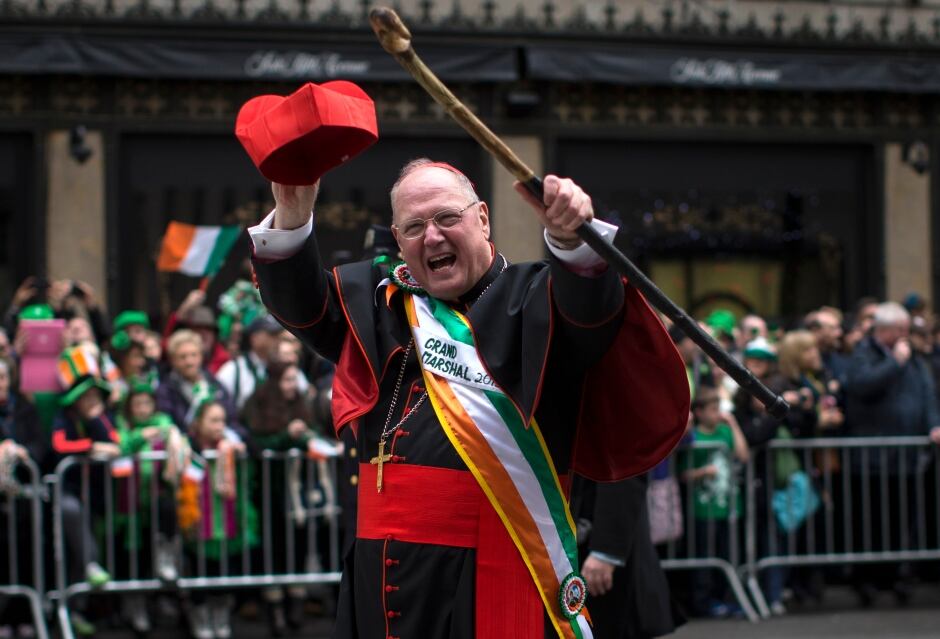 ST PATRICKS Day New York Cardinal Timothy Dolan Archbishop of NY March 17 2016