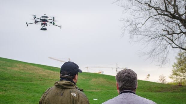 Mark Langille a partner at flitelab in Halifax says some recreational drone users are breaking the rules and using their machines to make money.