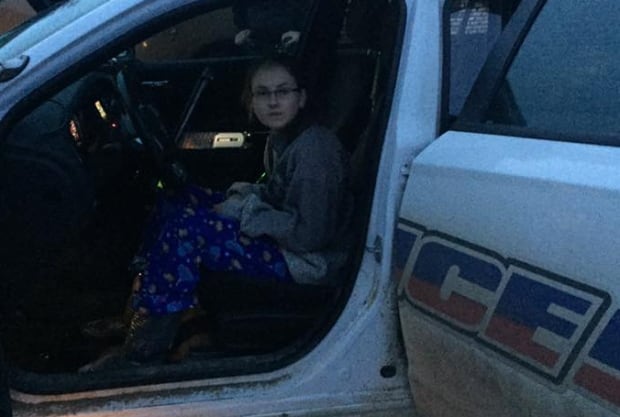 Chelsea Mitchell - prince albert police convoy