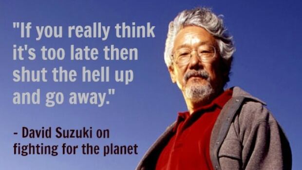 In a special episode of CBC's The Nature of Things tables turn as the program focuses on the host and marks David Suzuki's 80th birthday, March 24, 2016.