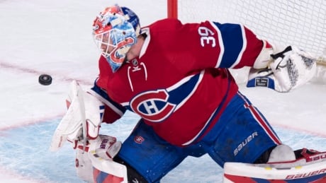 Montreal Canadiens goalie Mike Condon will be starting tonight. NHL Pathers Canadiens Hockey 20160315