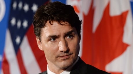 Prime Minister Justin Trudeau takes part in a question and answer session at the United States Chamber of Commerce in Washington, D.C., on Thursday. Trudeau Nuclear Summit 20160331