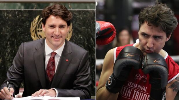 During last week's visit to New York City — Justin Trudeau's fourth to the U.S. since becoming prime minister — he signed the Paris climate treaty agreement at the UN and boxed at a gym in Brooklyn.