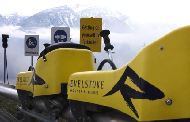 New Pipe mountain coaster in Revelstoke