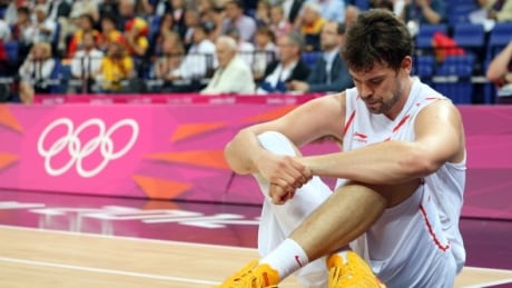 Marc Gasol, shown representing Spain during the 2012 Olympics, will not play for his country at the Rio 2016 Games due to a broken foot. Gasol-Marc-08102016