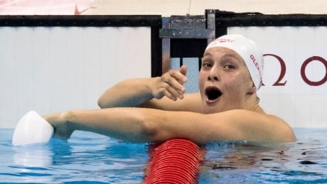 One of Team Canada's youngest competitors at these Olympic Games at 16-years-old, Penny Oleksiak finished behind Swedish swimmer Sarah Sjostrom who broke her own world record to win the event. A day earlier, Oleksiak anchored the women's 4x100-metre freestyle relay to a bronze medal finish. (Kevin Light/CBC) rio 2016 day 2 highlights penny oleksiak wins silver 100m butterfly