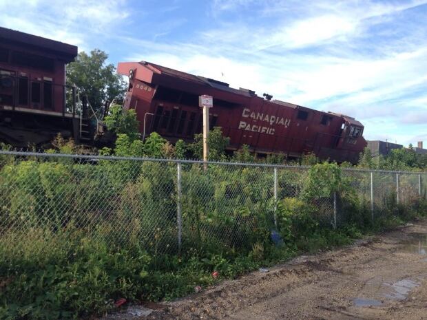 CP Rail derailment in Toronto
