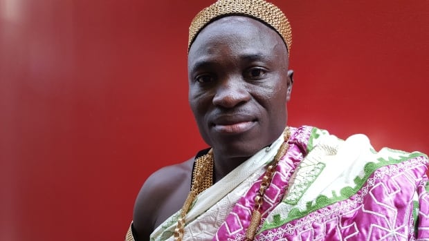Asante chief returns to his landscaping job to develop his people Asante chief returns to his landscaping job to develop his people
