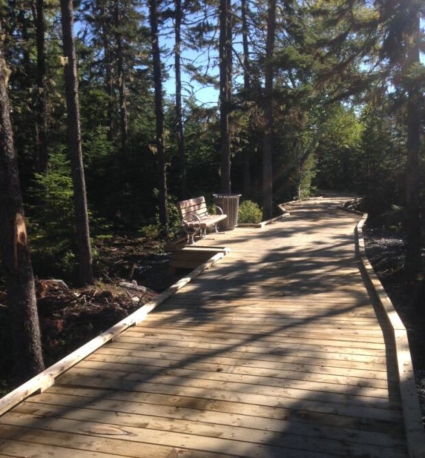 A walk in the park Cobb's Pond boardwalk reopens in Gander