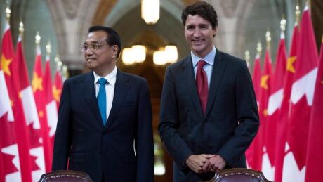 Prime Minister Justin Trudeau and Chinese Premier Li Keqiang announced several bilateral agreements and spoke to reporters on Parliament Hill. Cda China 20160922