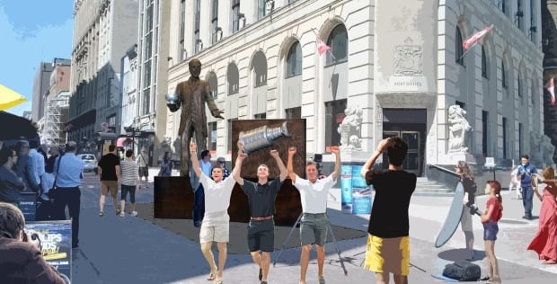 Stanley Cup monument design