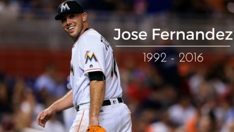 The baseball world was stunned by the tragic death of Miami Marlins All-Star pitcher Jose Fernandez in a boating accident on Sunday at the age of 24. josefernandezRIP
