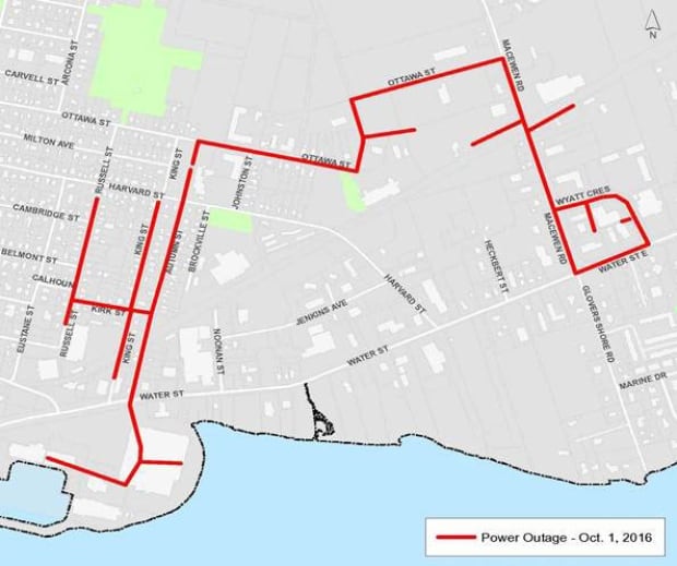 Power outage scheduled for Summerside Prince Edward Island CBC News