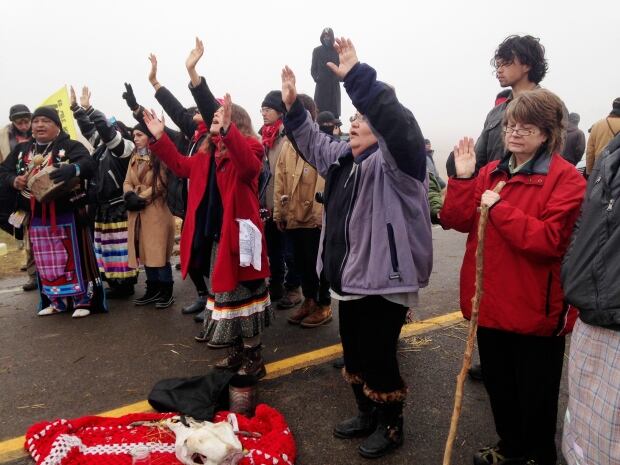 Oil Pipeline Protest