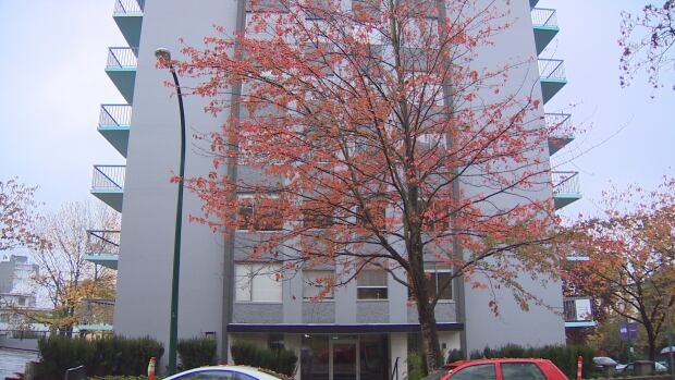 The newly-renovated apartment building Empire Towers in Vancouver's West End was built in 1968.