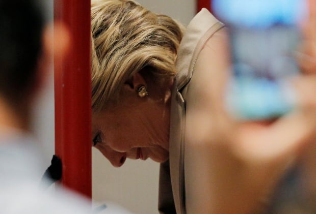 Hillary Clinton votes
